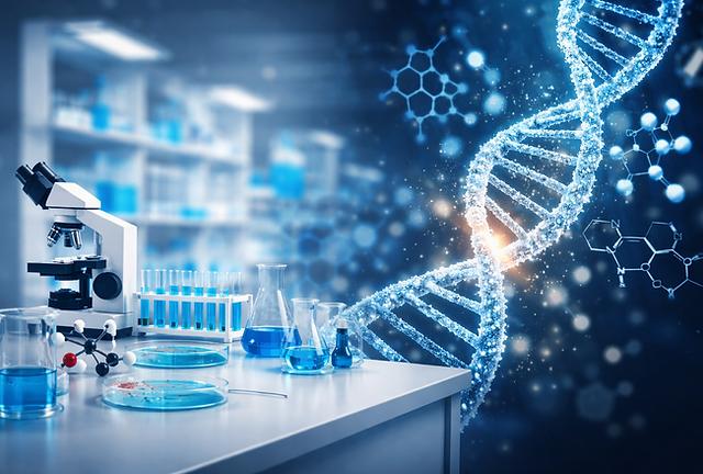 Biotechnology laboratory research