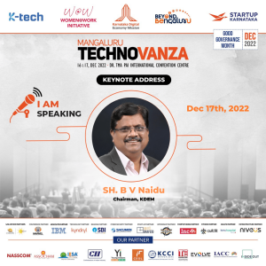 Mangaluru Technovanza - 2022 Speaker post - 2